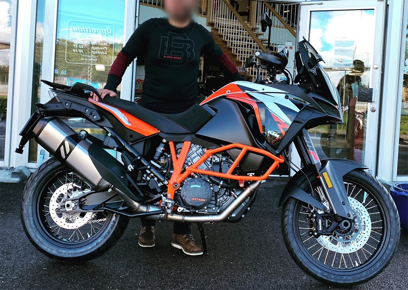 KTM 1290 Super Adventure R stulen i Mölndal