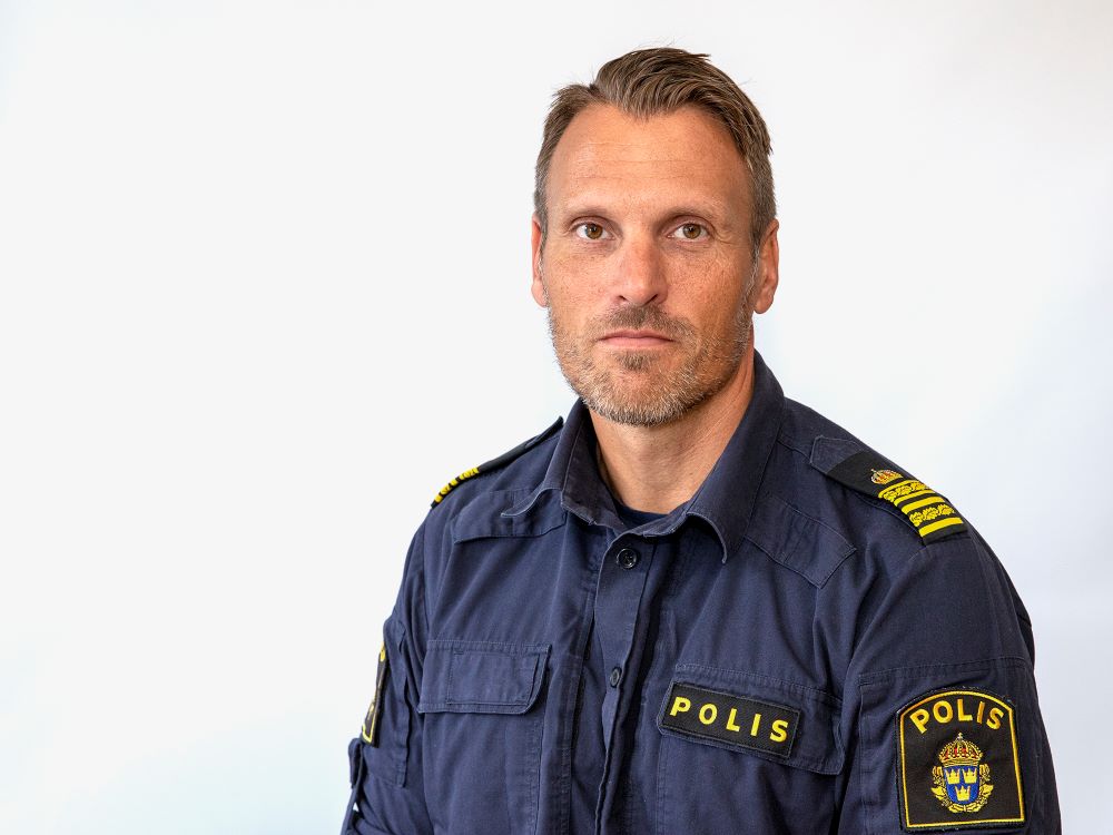 Mattias Ramsö, lokalpolisområdeschef Borås