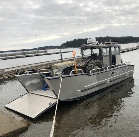 MS Boats CWA 690 WT stulen från Nykvarns Marina i Åkersberga, Stockholm.