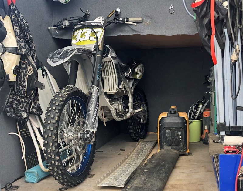 Oregistrerad crossmotorcykel Yamaha YZ250F stulen på Orust