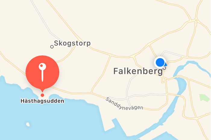 Karta Falkenberg