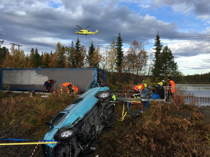 Övning Barents Rescue 2019.