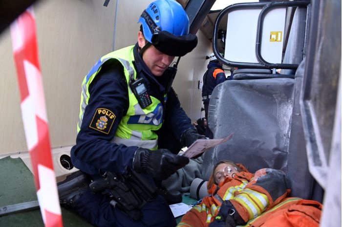 Övning Barents Rescue 2019.