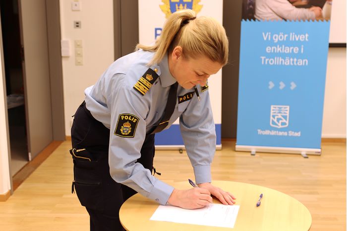 Jenny Wester, lokalpolisområdeschef i Östra Fyrbodal.