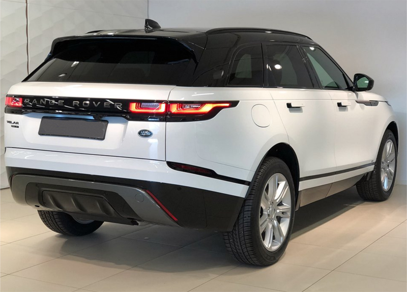 Vit Land Rover Range Rover Velar Signature P250 AWD stulen i Stockholm