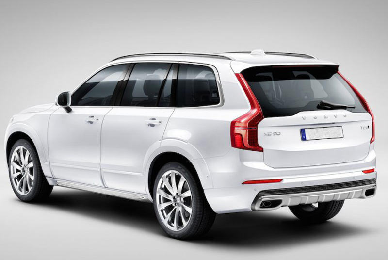 Vit Volvo XC90 T8 Twin Engine stulen i Viken norr om Helsingborg