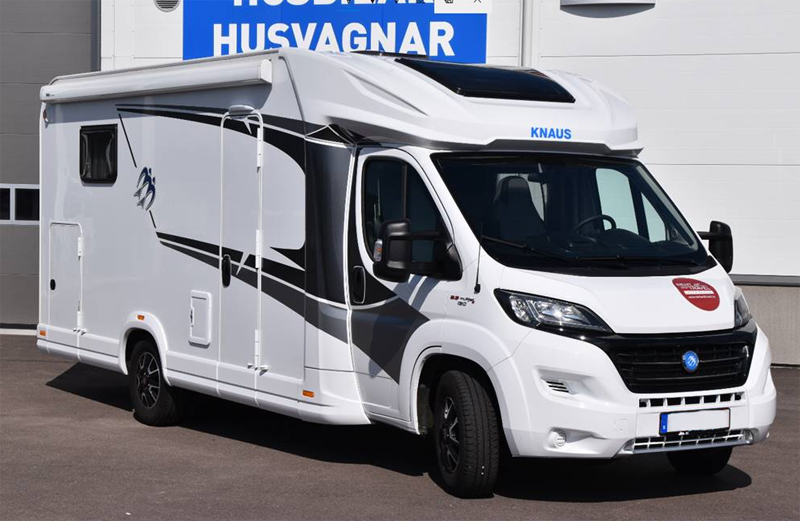 Husbil Fiat Knaus Live Wave 700 MX stulen i Knivsta mellan Stockholm och Uppsala