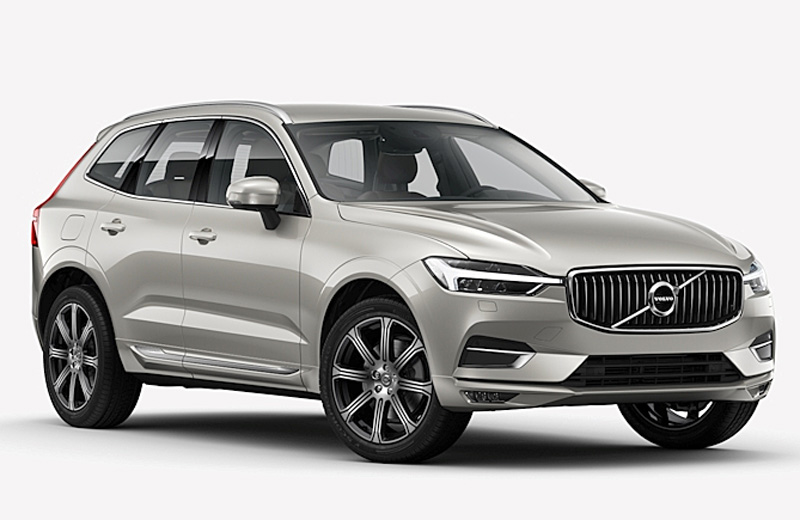 Ljust brun metallic Volvo XC60 D4 AWD med Inscription paket stulen i Helsingborg