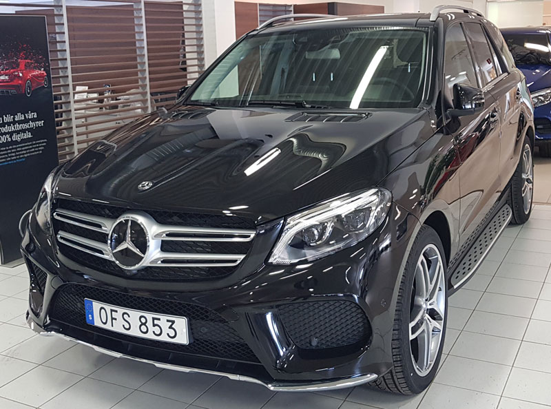 Mercedes-Benz GLE 350 stulen i Eskilstuna