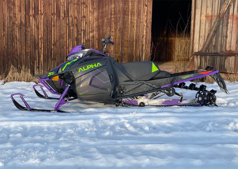 Snöskoter Arctic Cat M8000 Alpha stulen i Lofsdalen