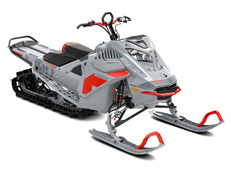 Snöskoter Ski Doo Freeride 154 850 E-Tec Turbo stulen i Boda Kyrkby norr om Rättvik