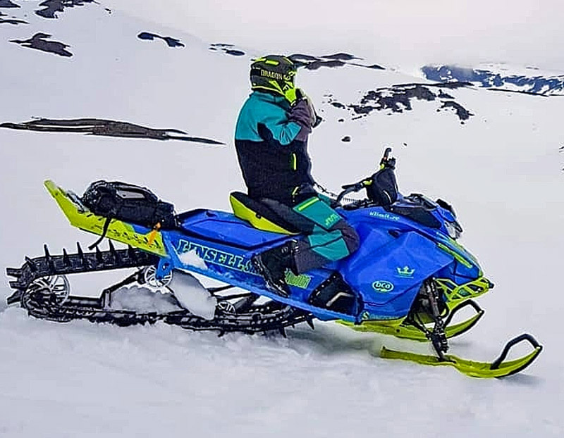 Snöskoter Ski Doo Summit X154 850 stulen i Sveg