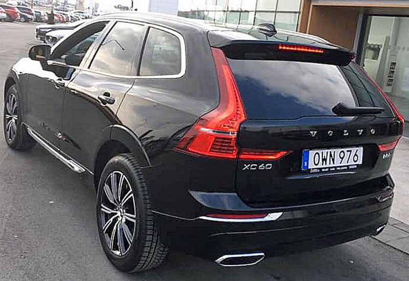 Svart Volvo XC60 D5 AWD Inscription stulen i Klagshamn söder om Malmö