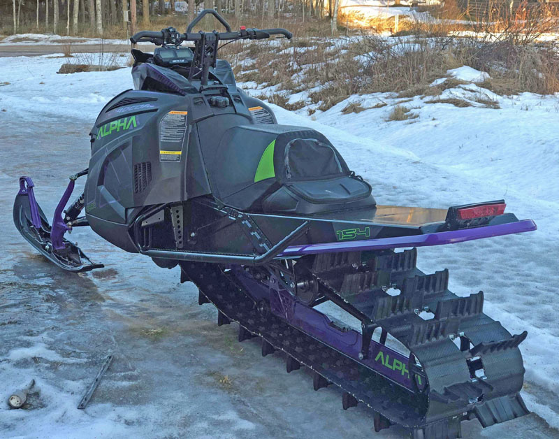 Snöskoter Arctic Cat M8000 Alpha stulen i Oljonsbyn, Orsa