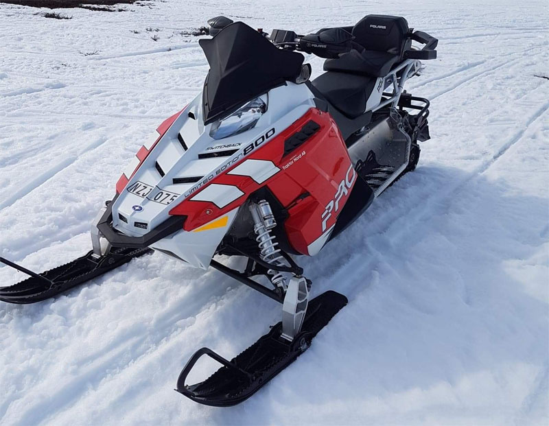 Snöskoter Polaris 800 Switchback stulen i Offerdal