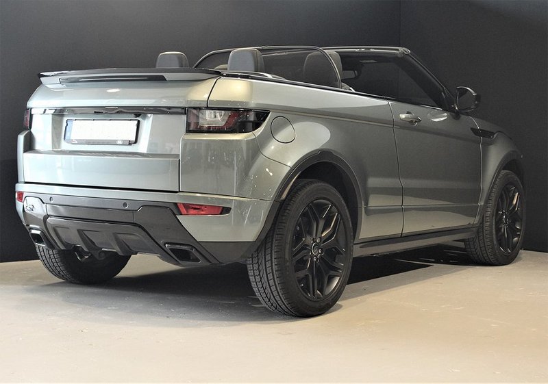 Grå Range Rover Evoque Cabriolet 2.0 stulen i Solna