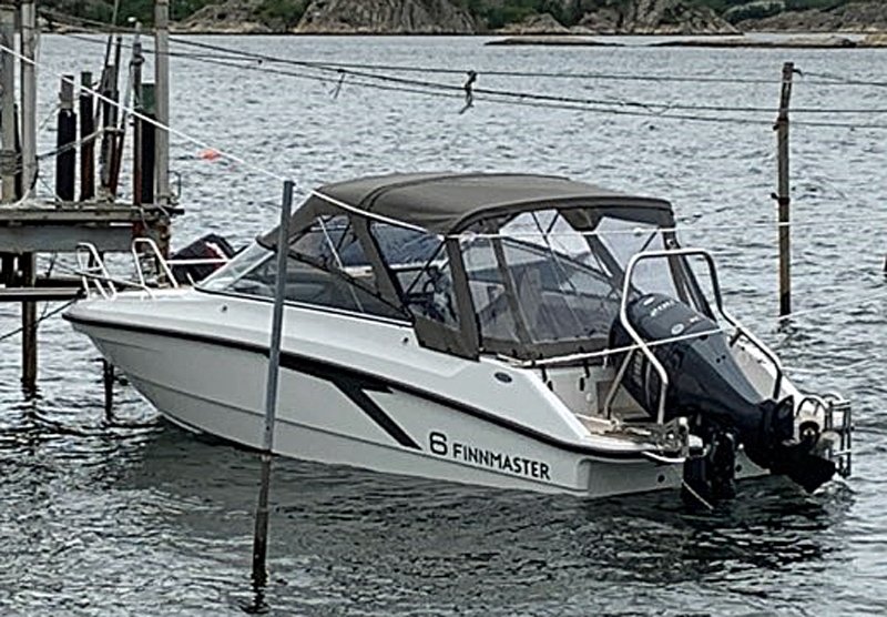 Finnmaster T6 med 200hk Yamaha stulen på Raftön mellan Grebbestad och Strömstad 