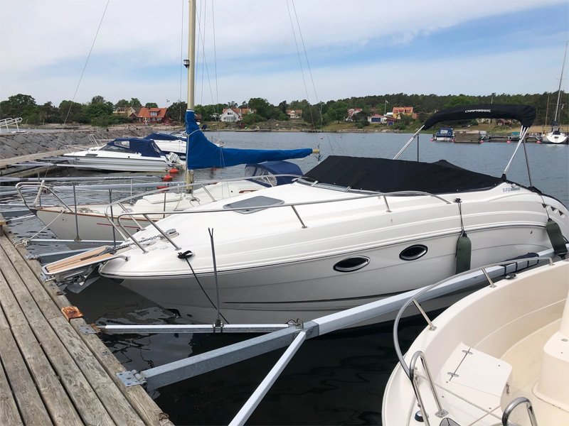 Chaparral 270 Signature stulen i Skäggenäs norr om Kalmar