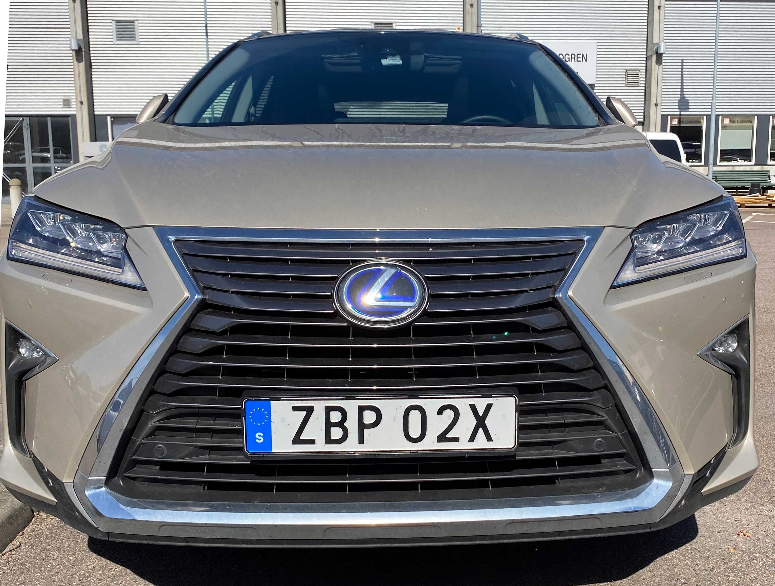 Lexus RX450 stulen i Örkelljunga