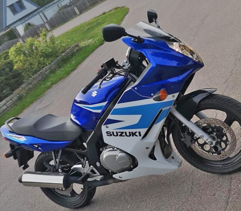 Suzuki GS 500 F stulen i Kalmar