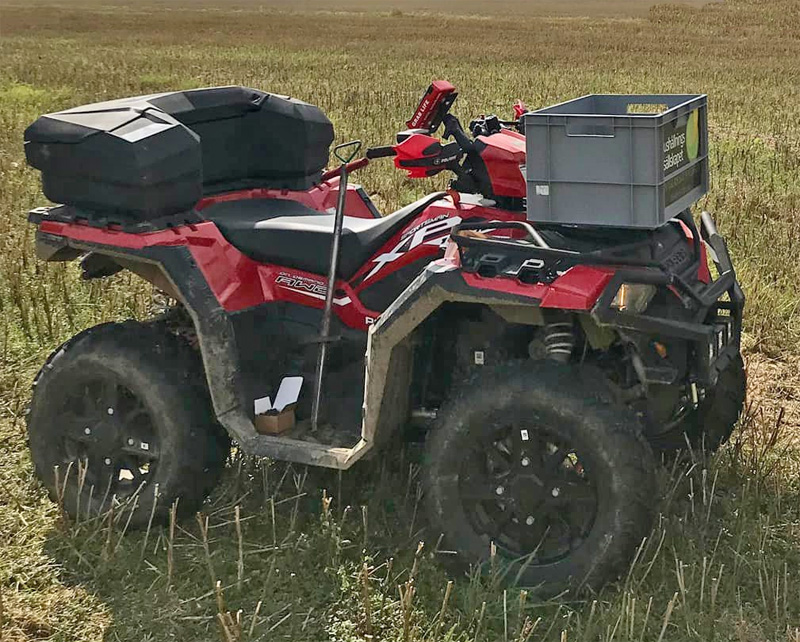 Fyrhjuling Polaris Sportsman XP 1000 EPS stulen i Billeberga öster om Landskrona