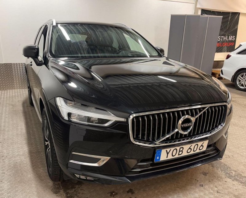 Svart Volvo XC60 D4 AWD Inscription stulen i Nättraby, Karlskrona