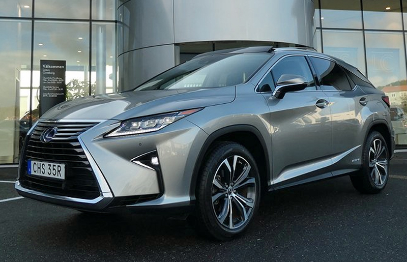 Ljusgrå metallic Lexus RX450H AWD Executive stulen i Edsviken, Sollentuna