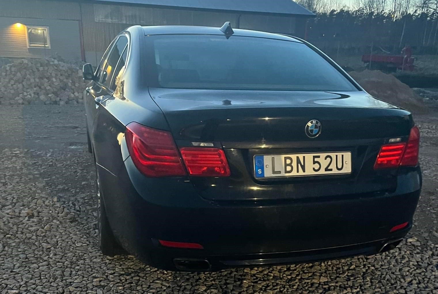 BMW 740 Li -2012 Stulen i Hässleholm