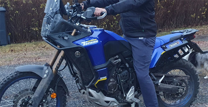 Motorcykel Yamaha Tenere 700 World Raid stulen i Härnösand