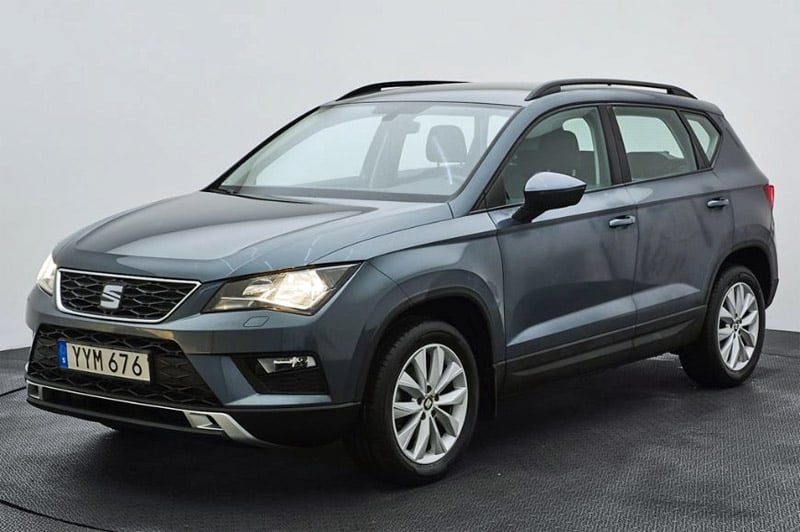 Gråmetallic Seat Ateca 1.0 TSI Style stulen i Södertälje