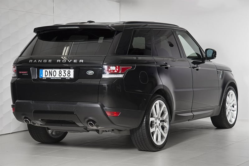 Svart Range Rover Sport stulen i Bromma, Stockholm