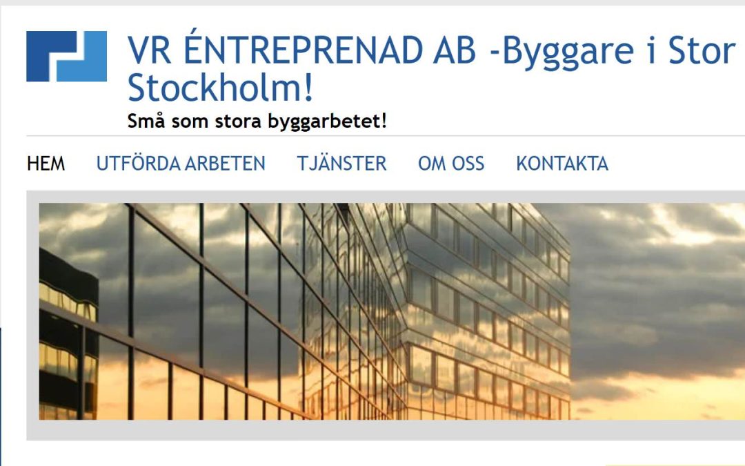 Aktion mot VR entreprenad