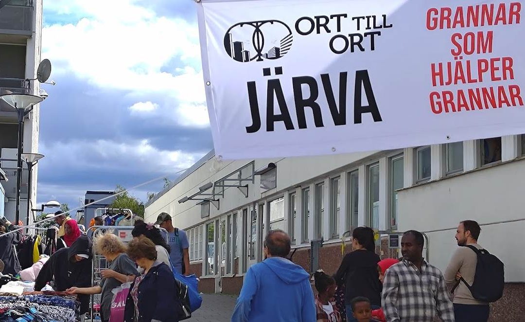 Full rulle på Ort till orts marknad på Husbyfestivalen