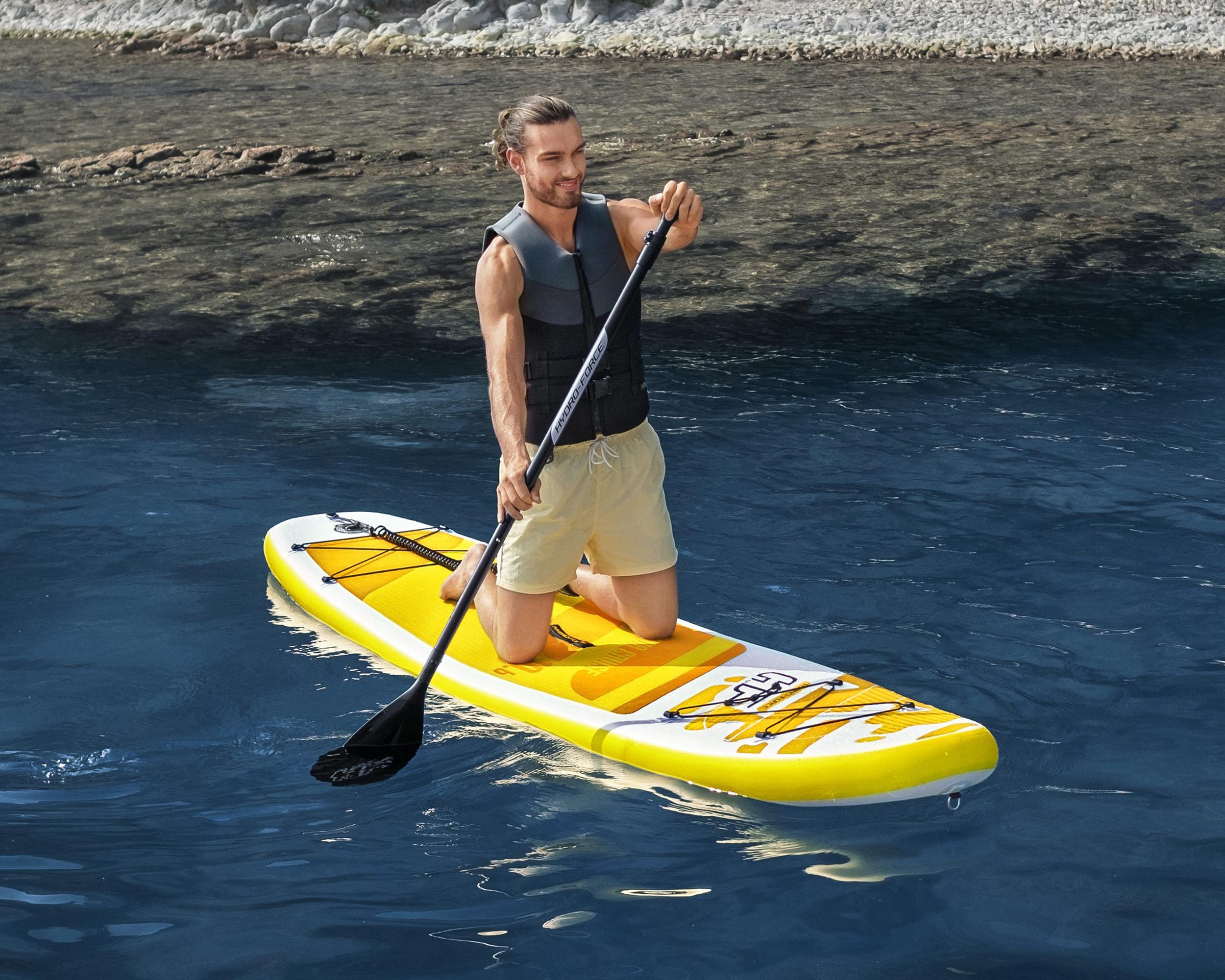 Hydro-Force Sup Brett Paddle Board Aqua Cruise Set