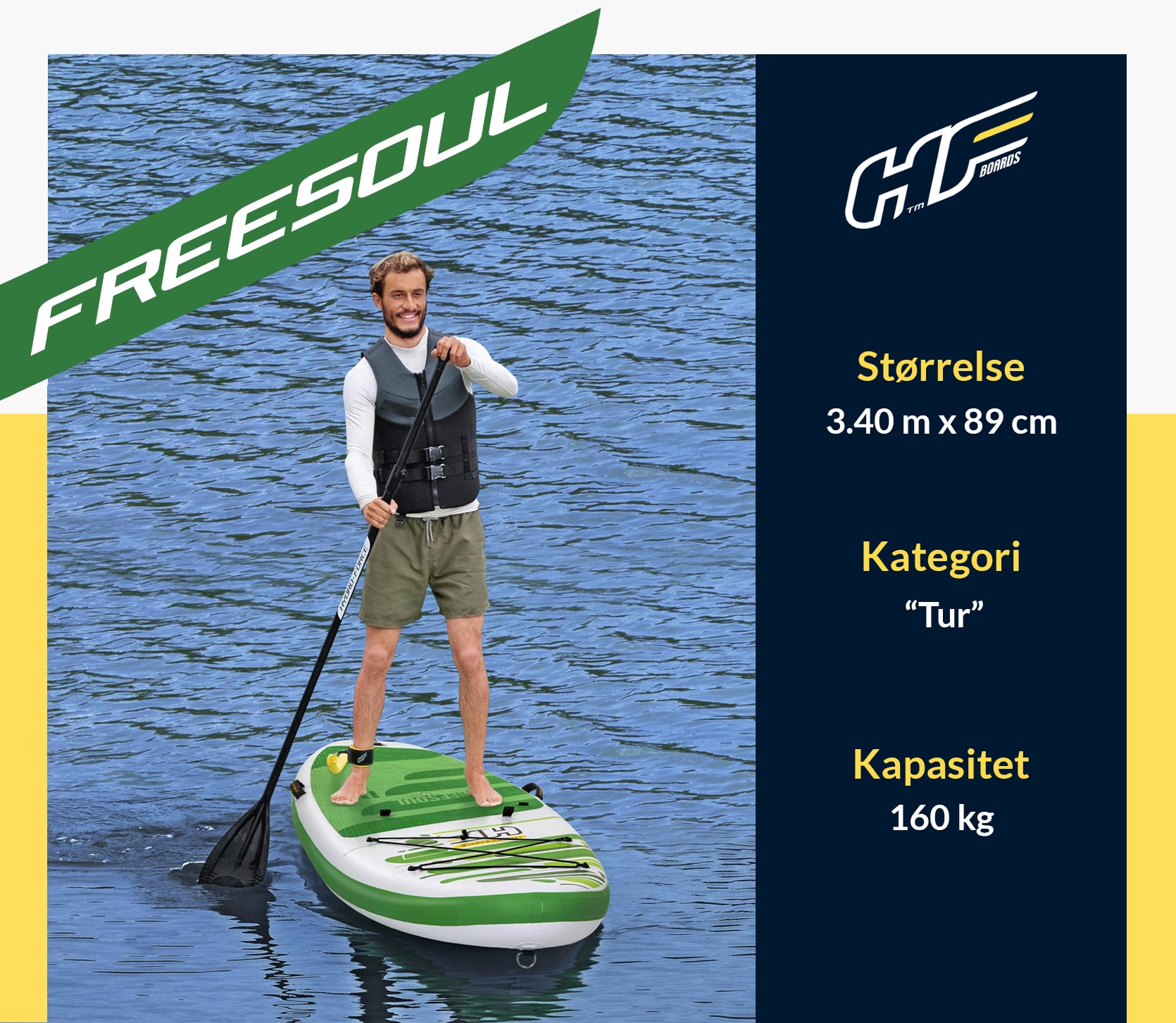 Freesoul Hydro-Force Stand Up Sup Brett