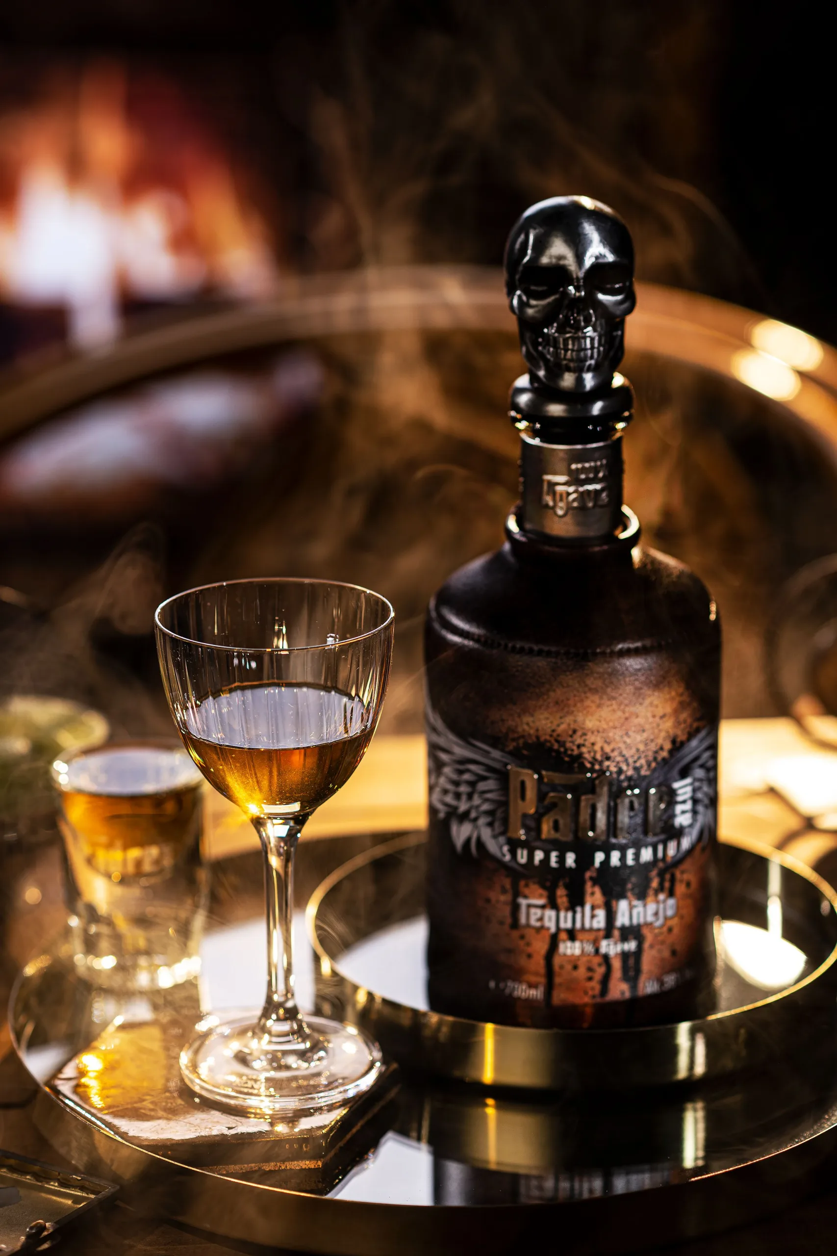 Christmas premium drinks - Tequila Padre Azul Añejo