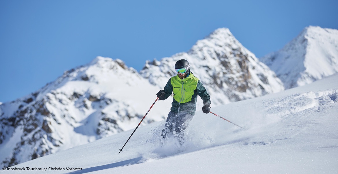 Skiing in Kühtai