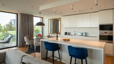 Kitchen at the new Martinhal Oriente