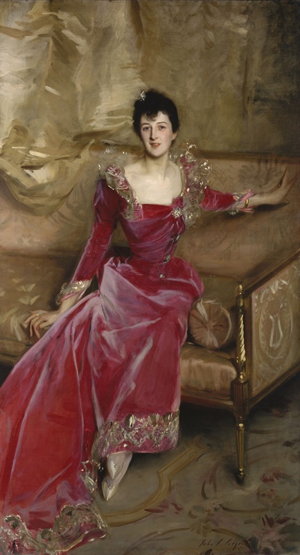 Mrs Hugh Hammersley, 1892