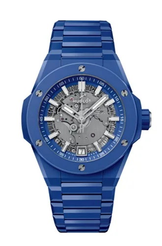 Pop colour Sport watch - Hublot Big Bang Integrated Blue Indigo
