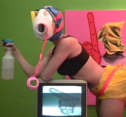 Cheryl Donegan, Whoa Whoa Studio (for Courbet), 2000. Video.