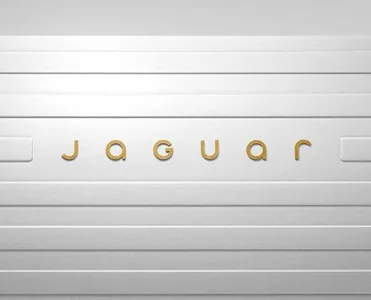 New Jaguar logo with GU as capitals