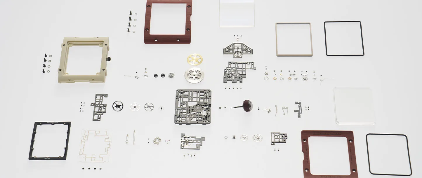 Components of the Richard Mille RM016-02 