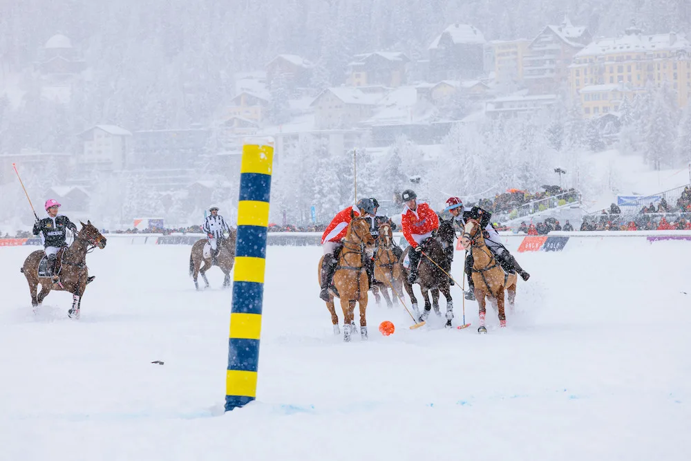 40th anniversary Snow Polo World Cup St Moritz January 2025