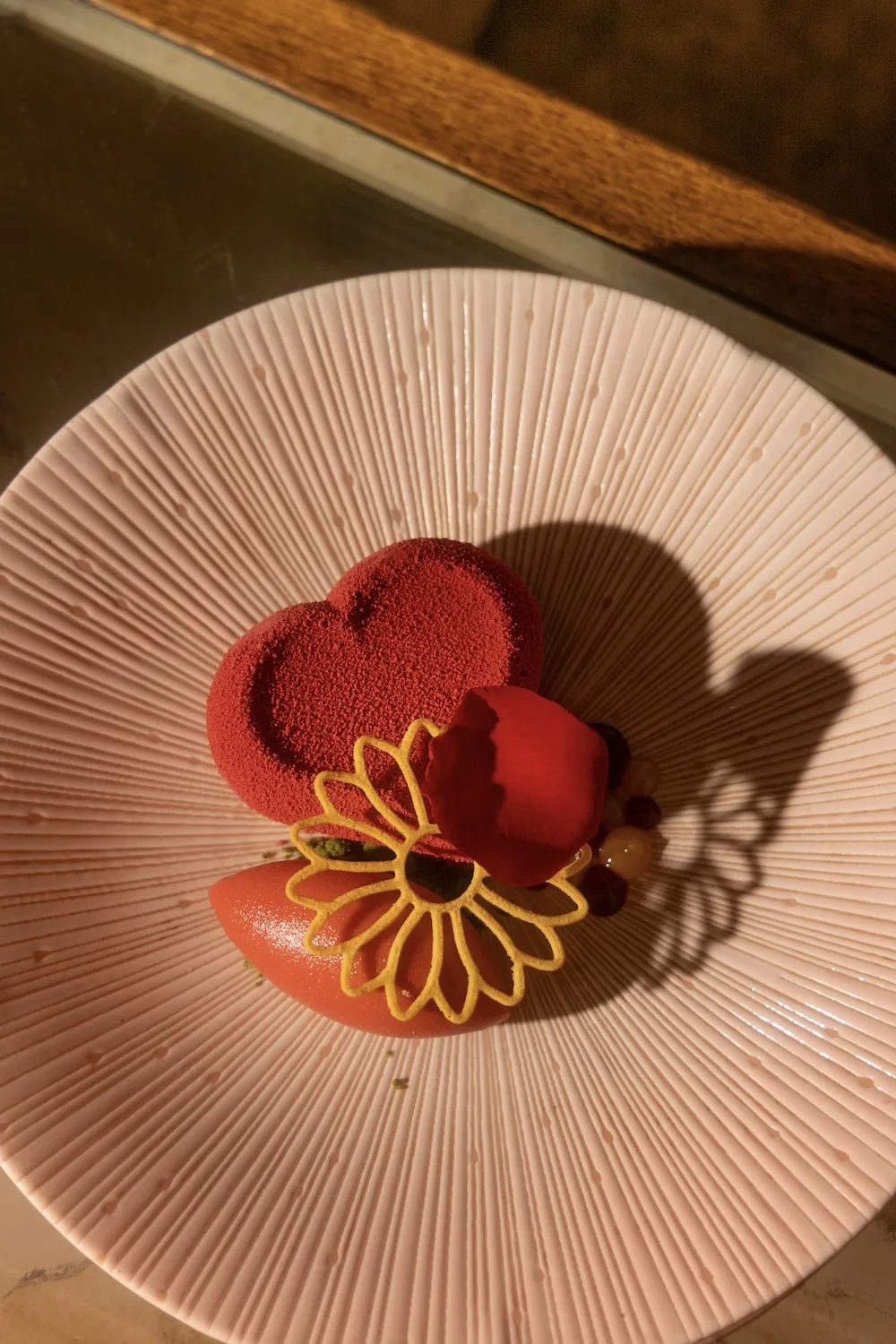 St Valentine's dessert NIJŪ Mayfair