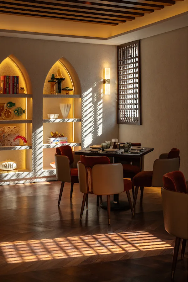 Taleed restaurant at Bab Samhan hotel in Diriyah