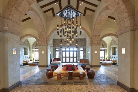 Westin hotel Lobby, Costa Navarino