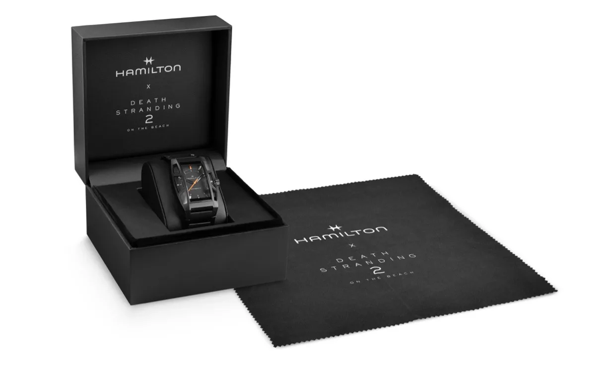 Bespoke presentation box for Hamilton Boulton Death Stranding 2