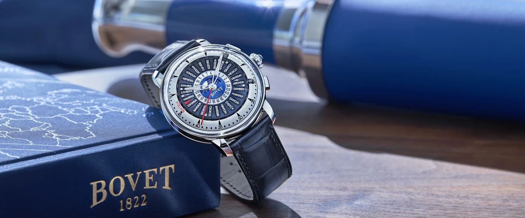 Bovet Récital 30 world timer titanium