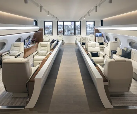 Gulfstream new showroom London